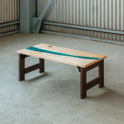 レジンテーブル（トチ）｜Resin Table（Conker tree）