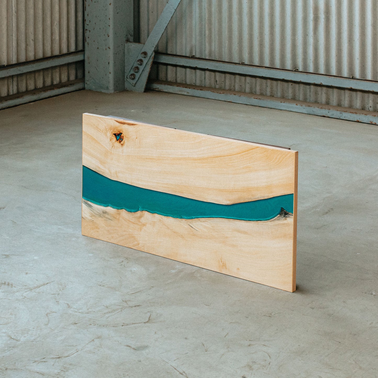 レジンテーブル（トチ）｜Resin Table（Conker tree）