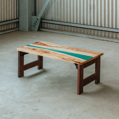 レジンテーブル（トチ）｜Resin Table（Conker tree）