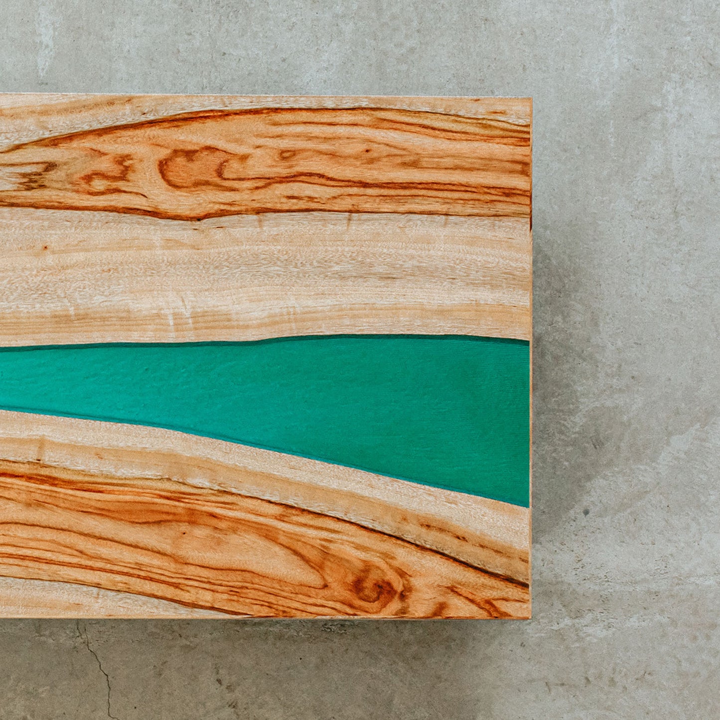 レジンテーブル（トチ）｜Resin Table（Conker tree）