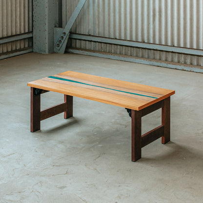 レジンテーブル（ケヤキ）｜Resin Table（Zelkova）