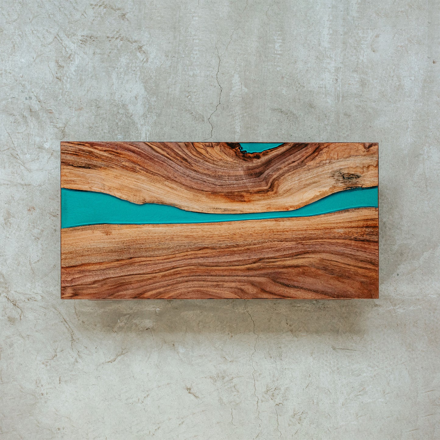 レジンテーブル（ウォールナット）｜Resin Table（walnut）