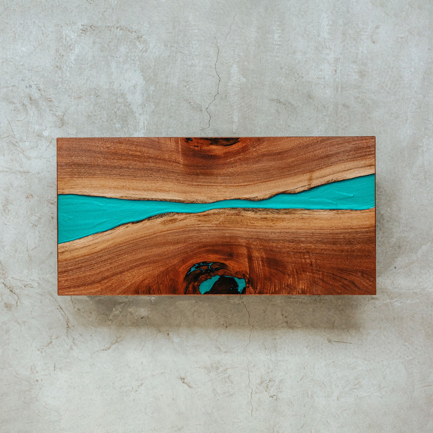 レジンテーブル（ウォールナット）｜Resin Table（walnut）